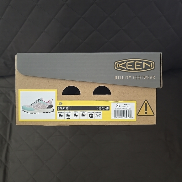 Keen Women's Sparta 2 Turquoise and Pink Aluminum Toe Shoes 9 NWT - Picture 6 of 6